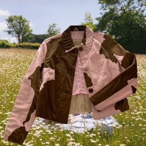 VINTAGE COW PRINT JACKET - REM GARSON